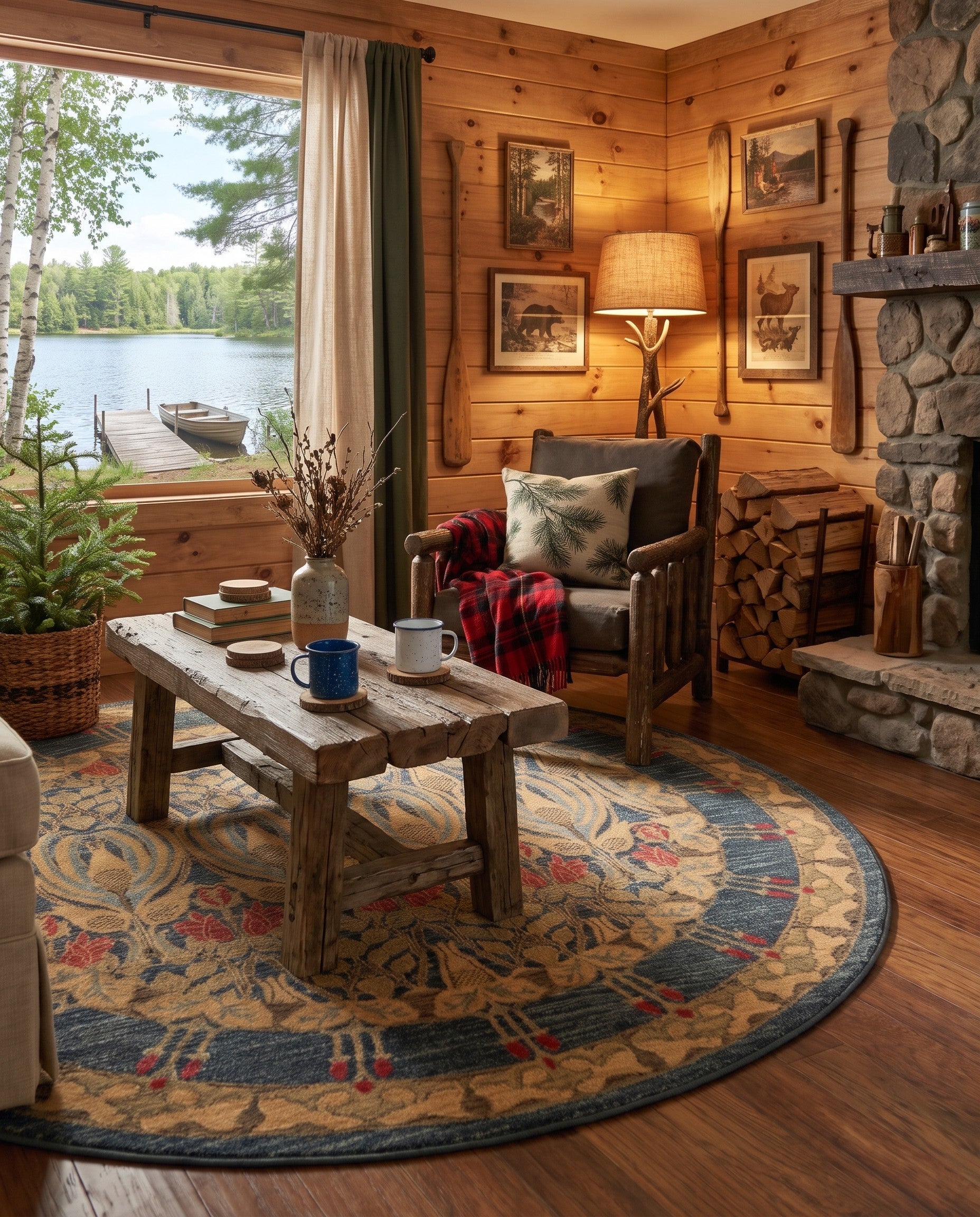 6' x 6' Chelsea Round Rug