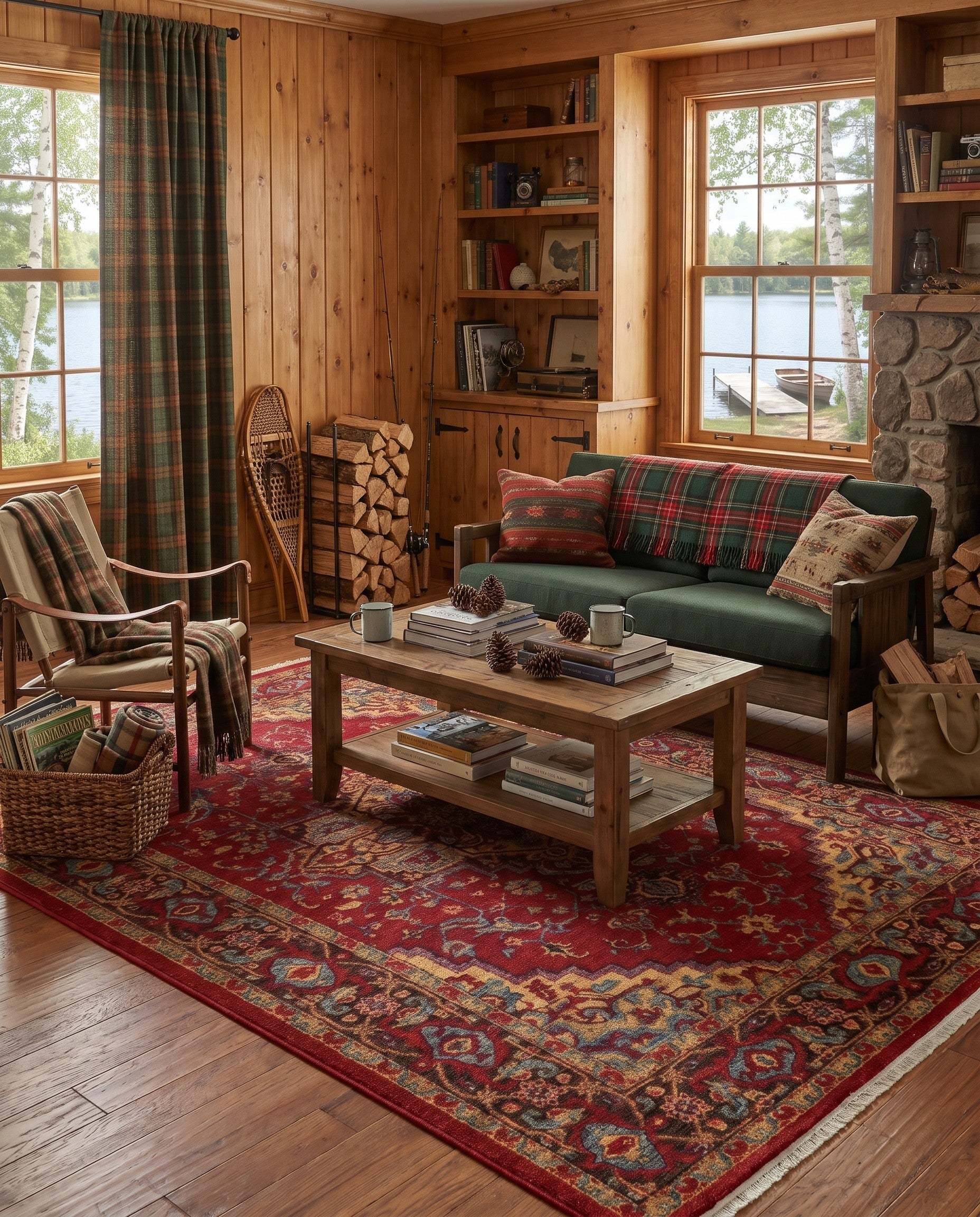 Red Sara Rug