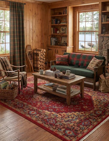 Red Sara Rug