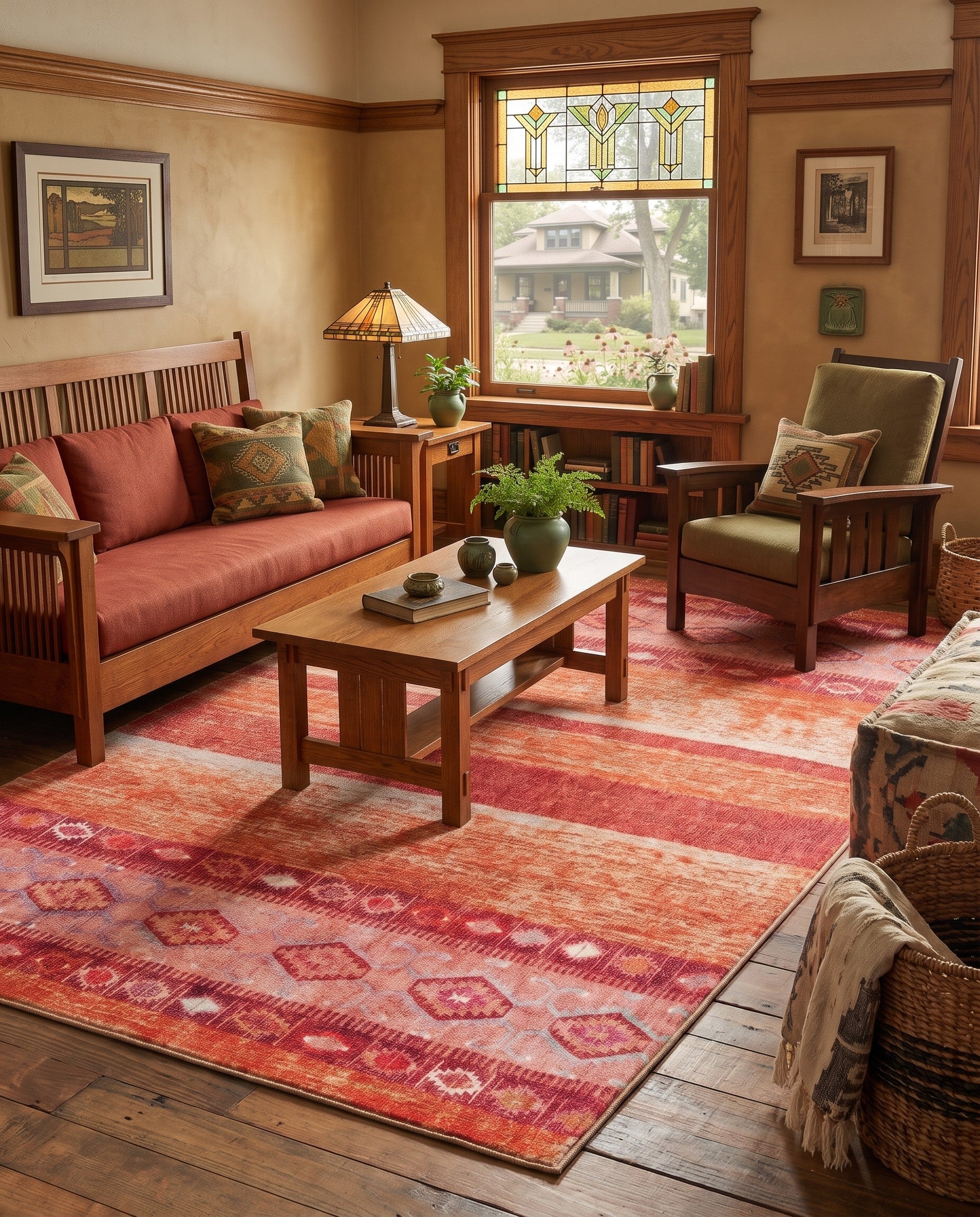 5' x 8' Washable Timeless Rug