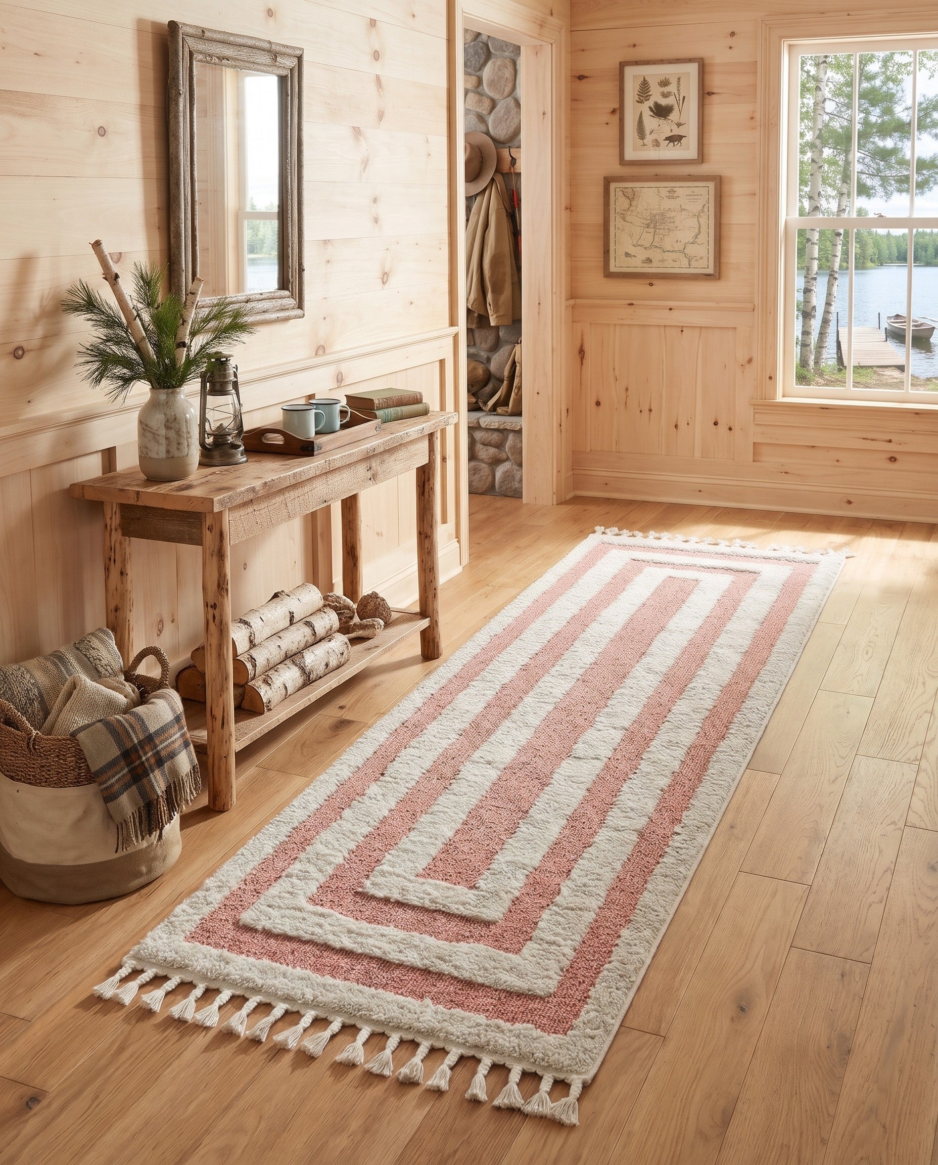 2' 7 x 12' Boho Runner Rug