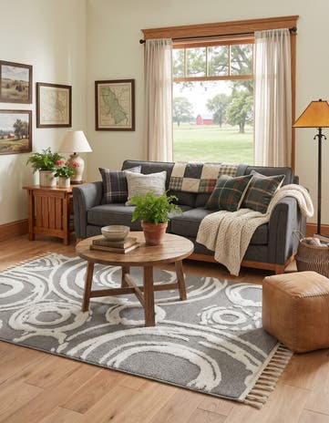 5' 3 x 8' Boho Rug