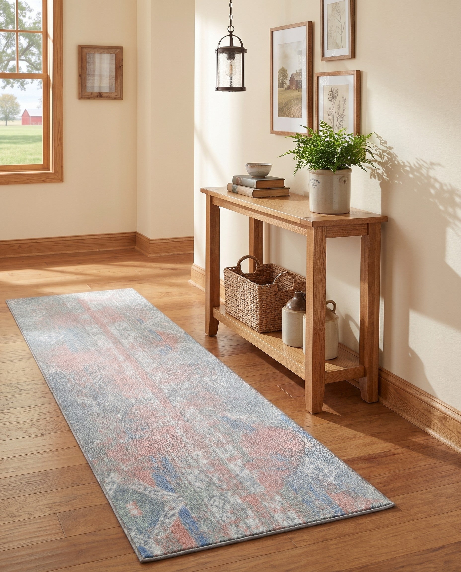 Kamala Washable Runner Rug
