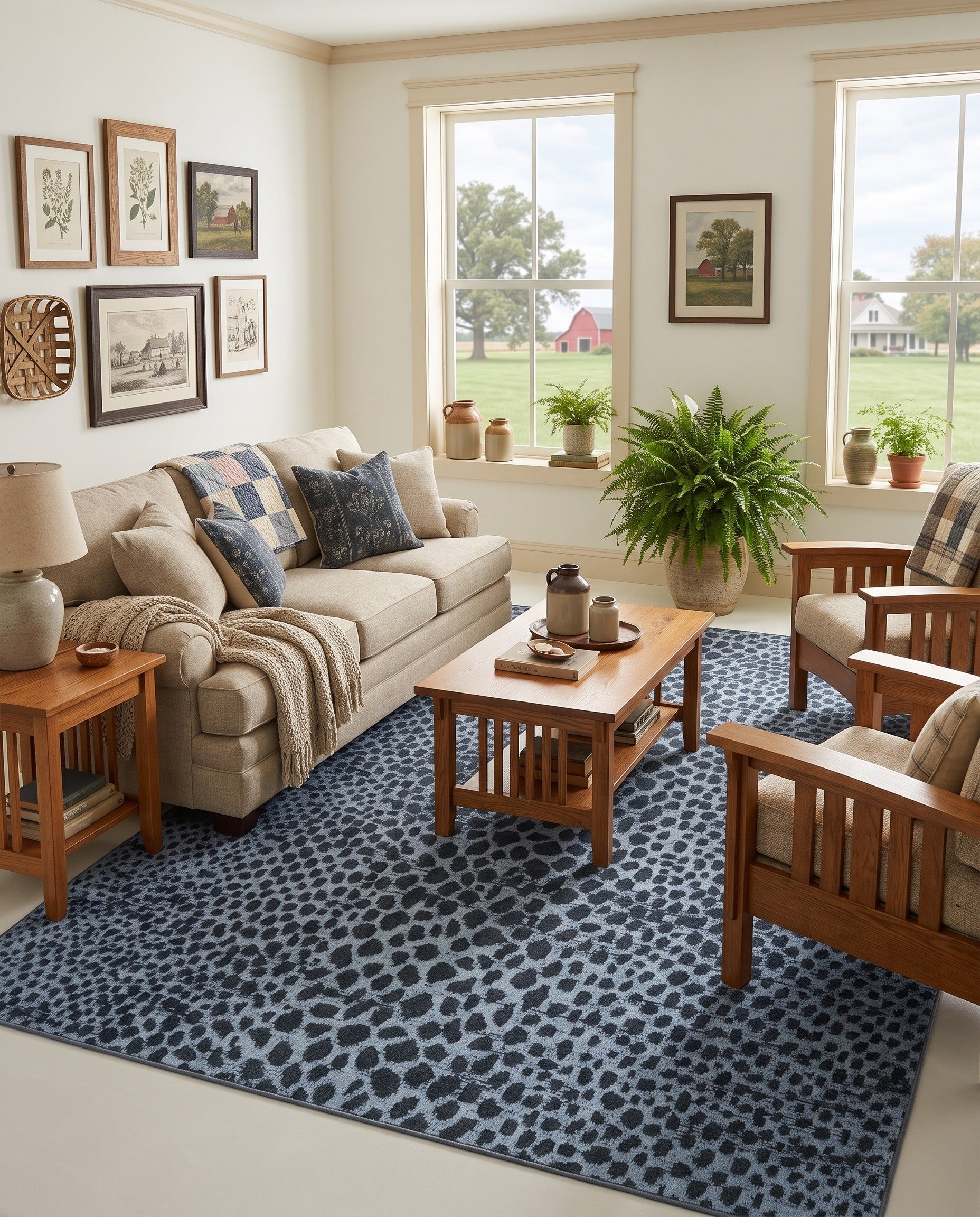 9' x 12' Kamala Washable Rug