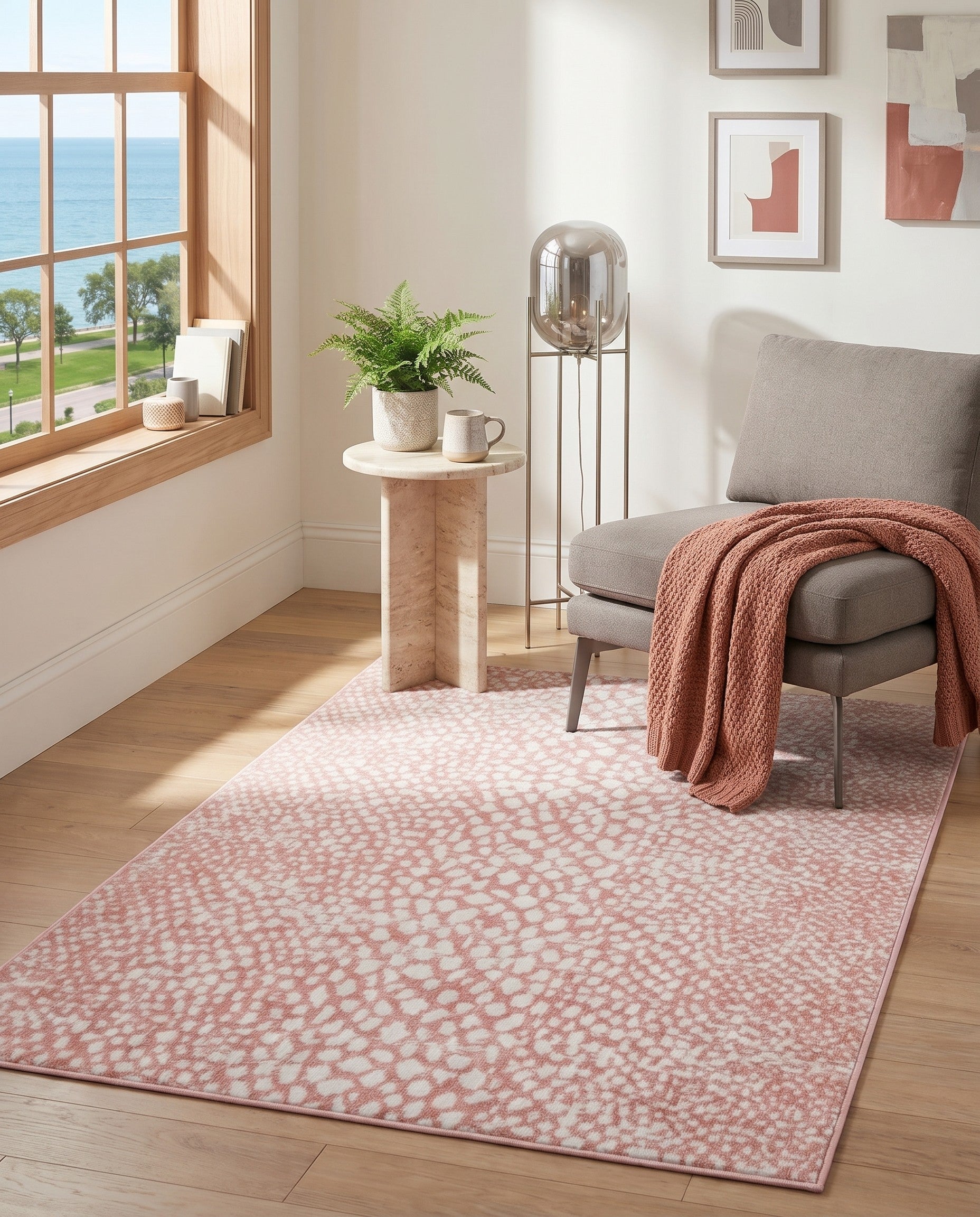 3' 3 x 5' 3 Kamala Washable Ashcroft Rug