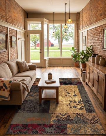 Beige Cafe Rug