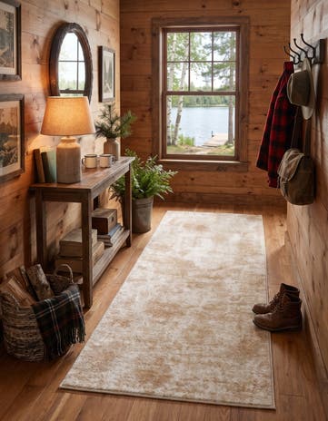 Sand Aurora Runner Rug