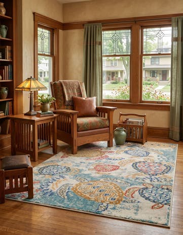 3' 3 x 5' 3 Washable Amalfi Rug