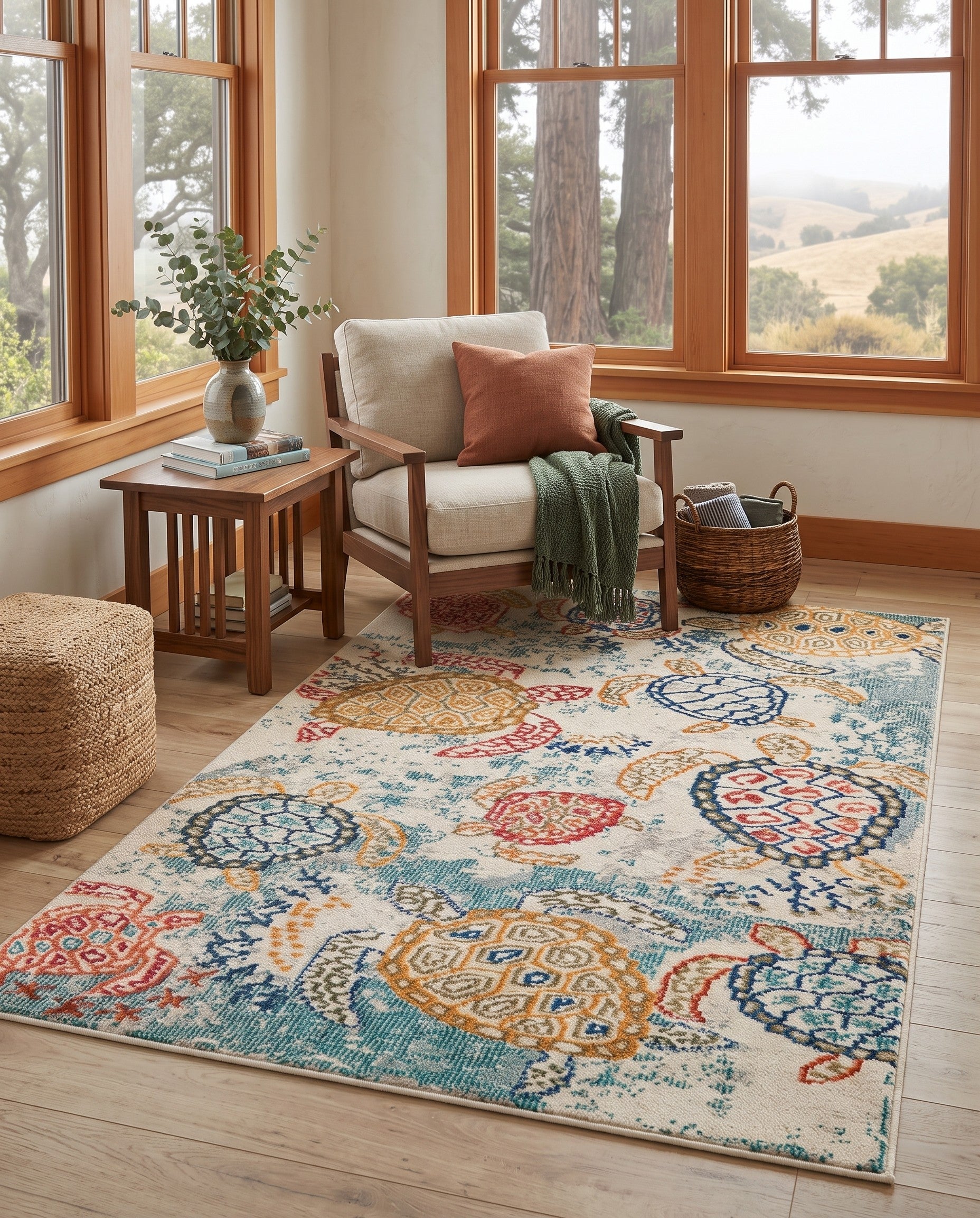 3' 3 x 5' 3 Washable Amalfi Rug
