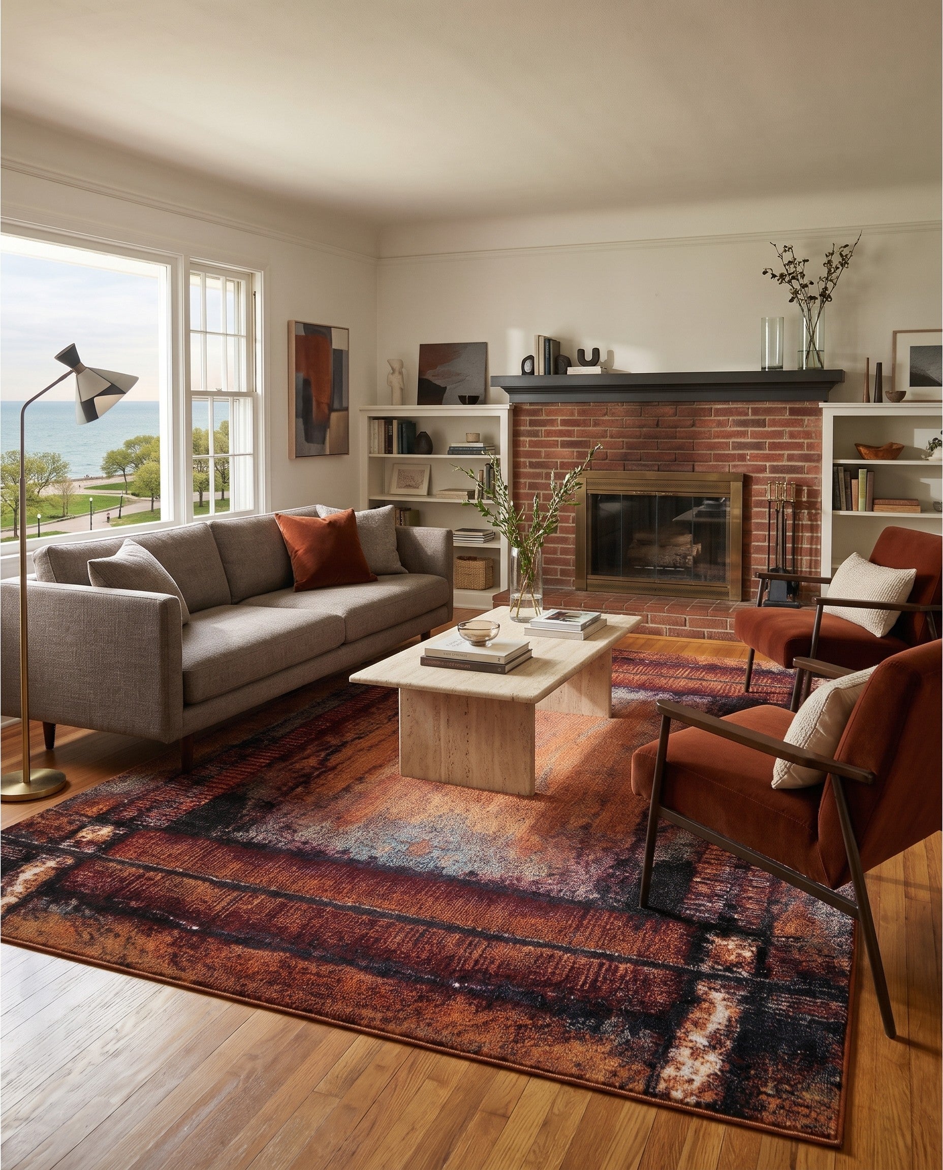 10' x 13' Washable Hyacinth Rug