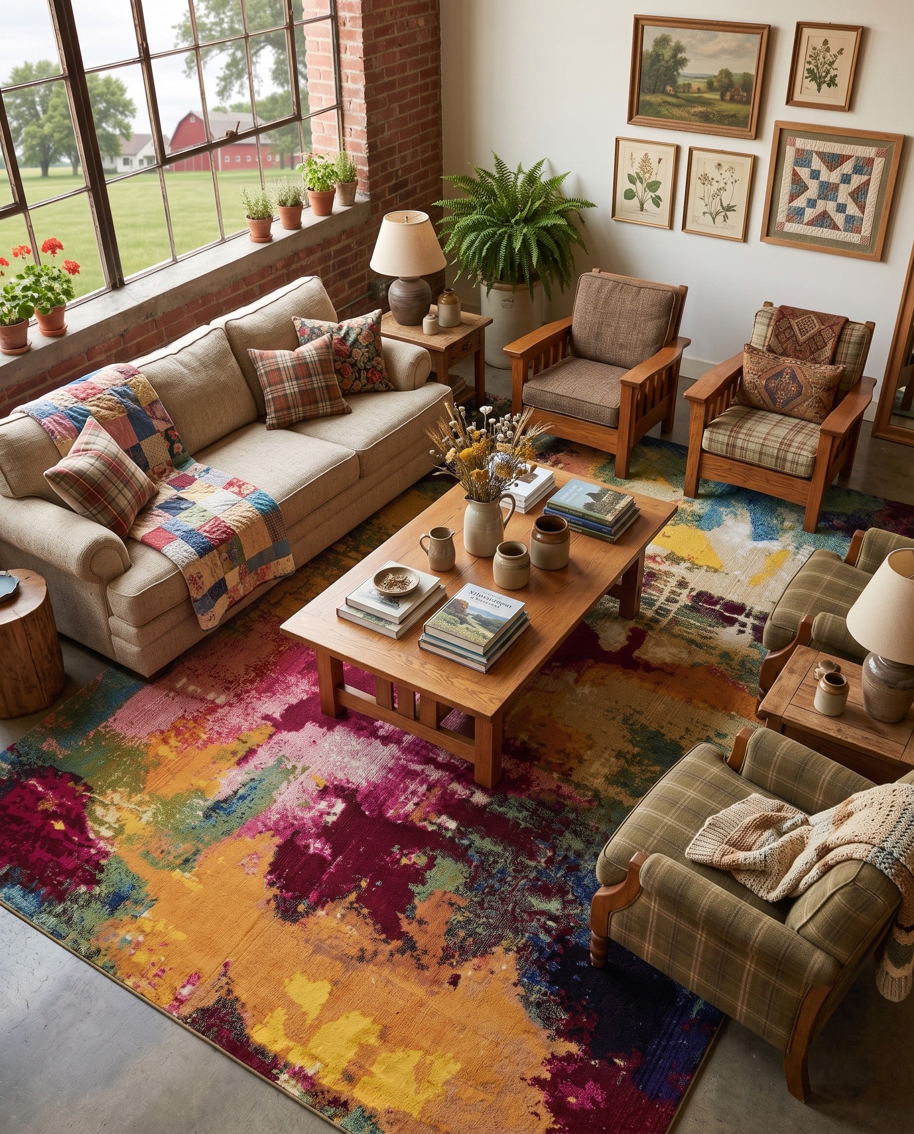 Washable Hyacinth Rug
