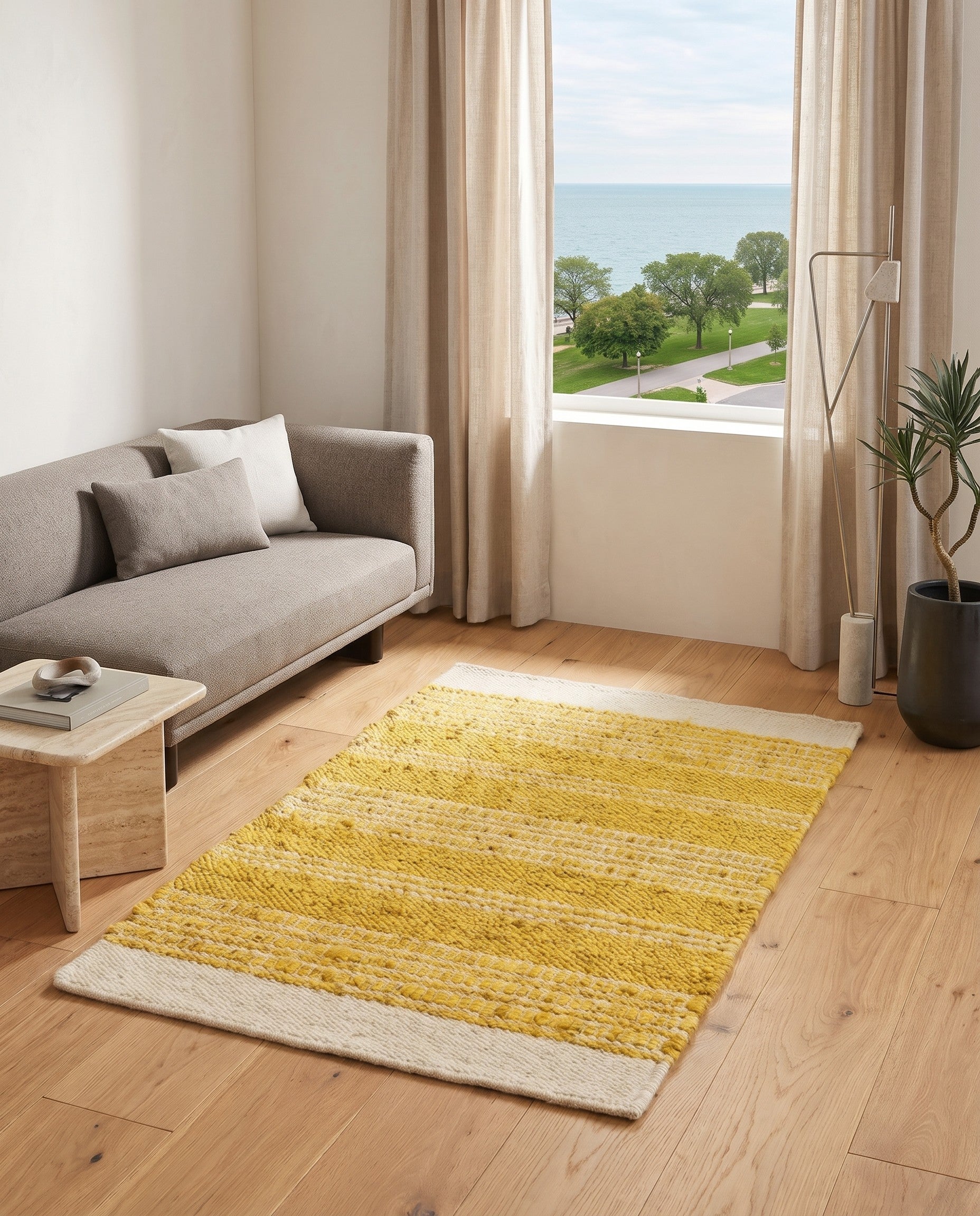 2' 2 x 3' 1 Hand Woven Lariat Rug