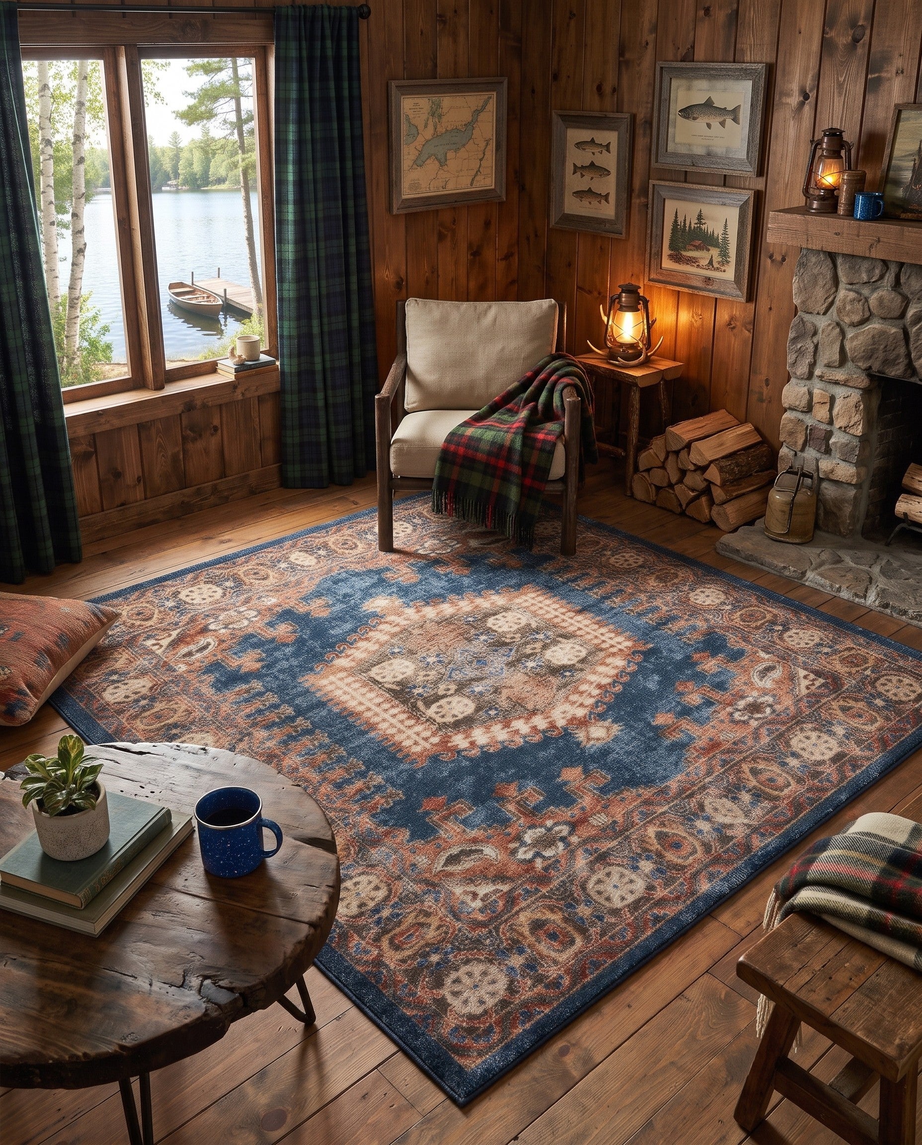 7' 10 x 7' 10 Eden Square Rug