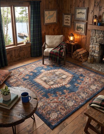 7' 10 x 7' 10 Eden Square Rug