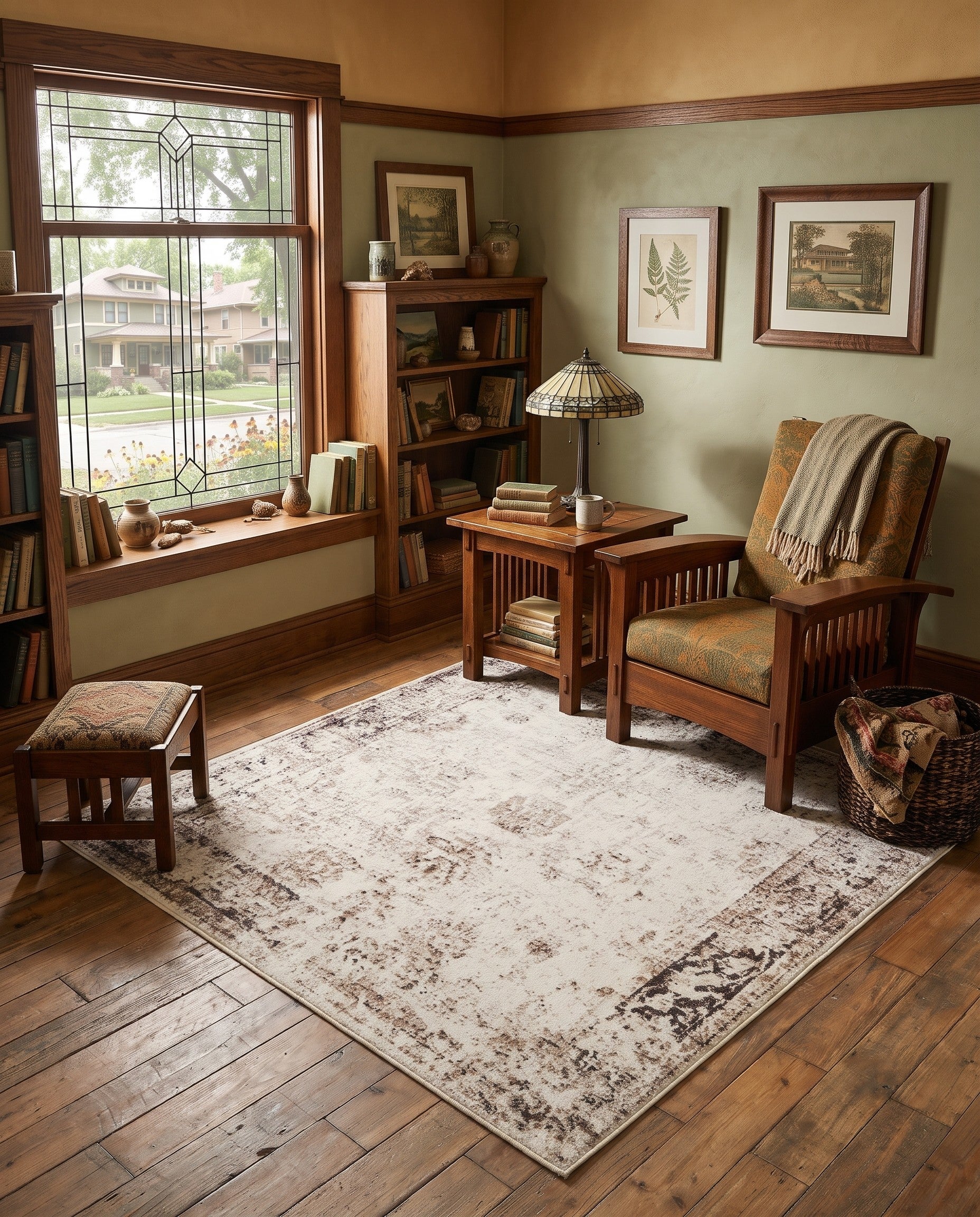 5' 3 x 5' 3 Monte Carlo Square Rug