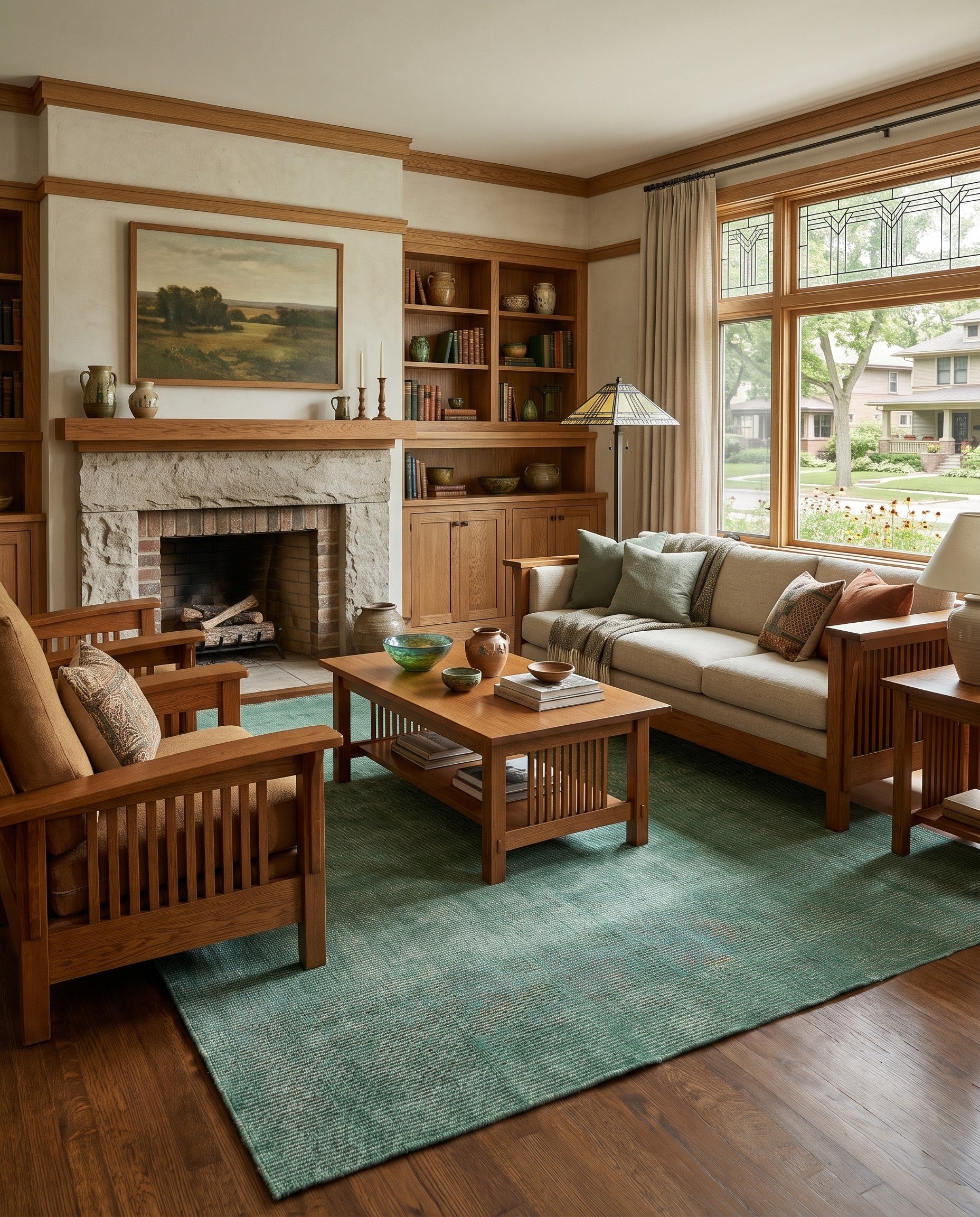 7' 10 x 10' Hand Woven Jill Zarin English Manor Farmhouse Wool Rug