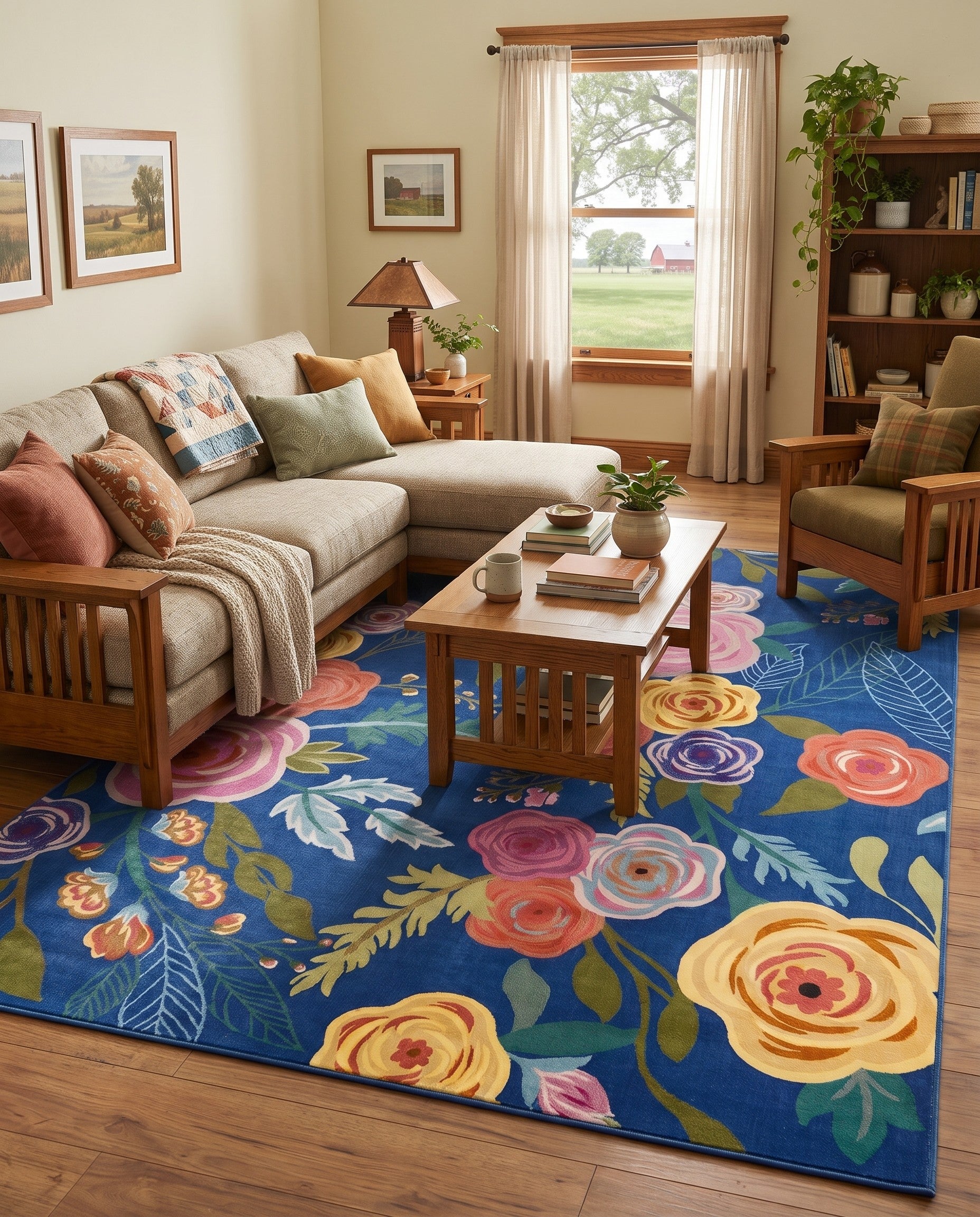 7' x 10' Blossom Rug