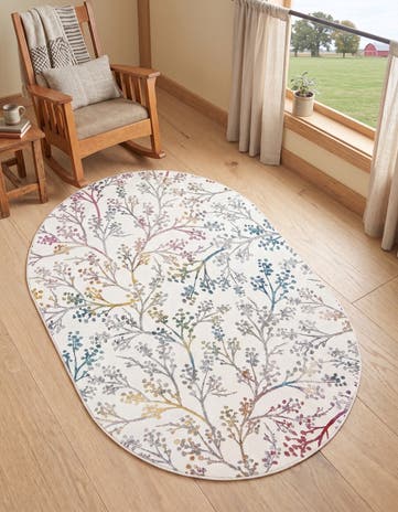 2' x 3' Blossom Oval Rug