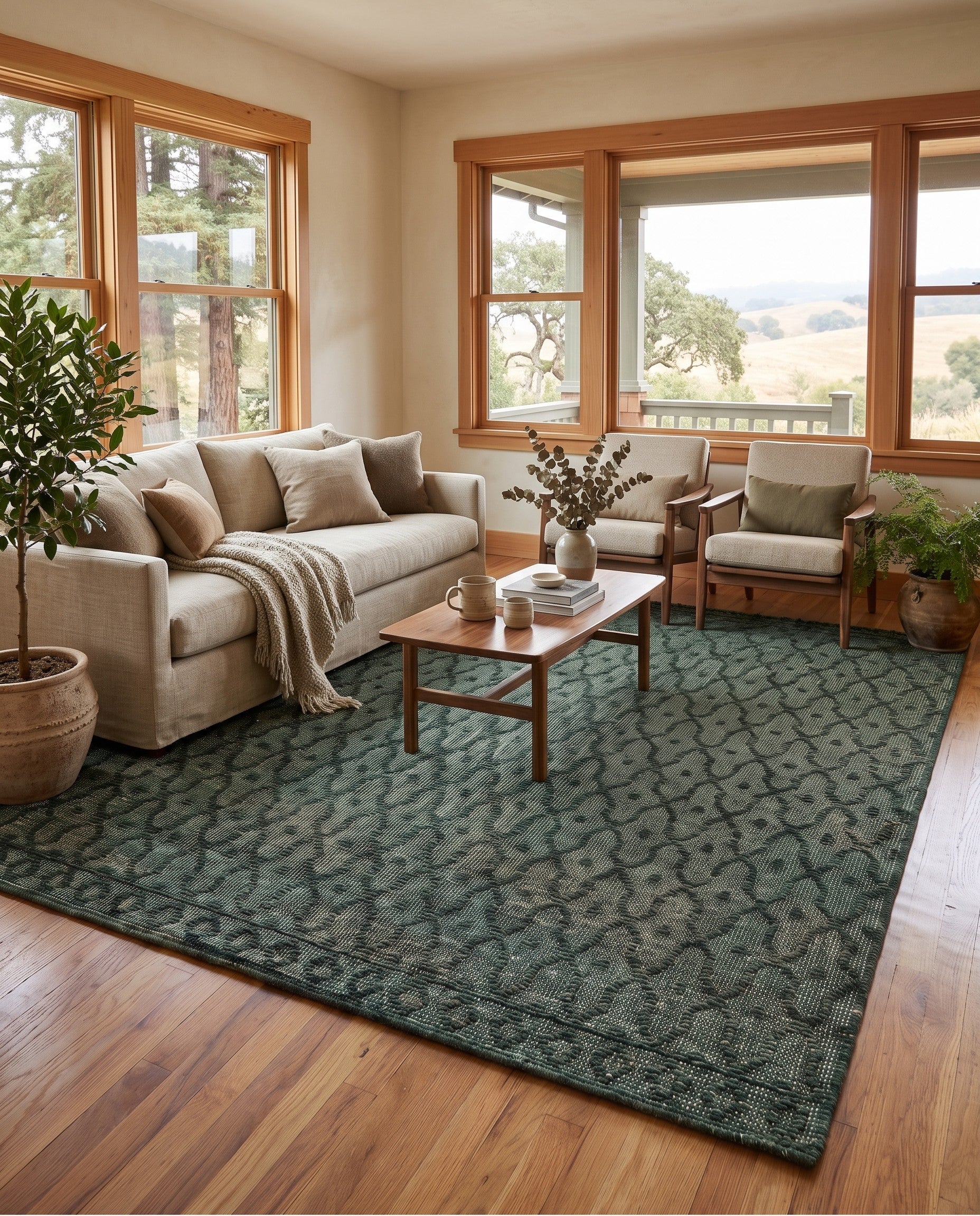 7' 10 x 10' Hand Woven Larsa Jute Rug