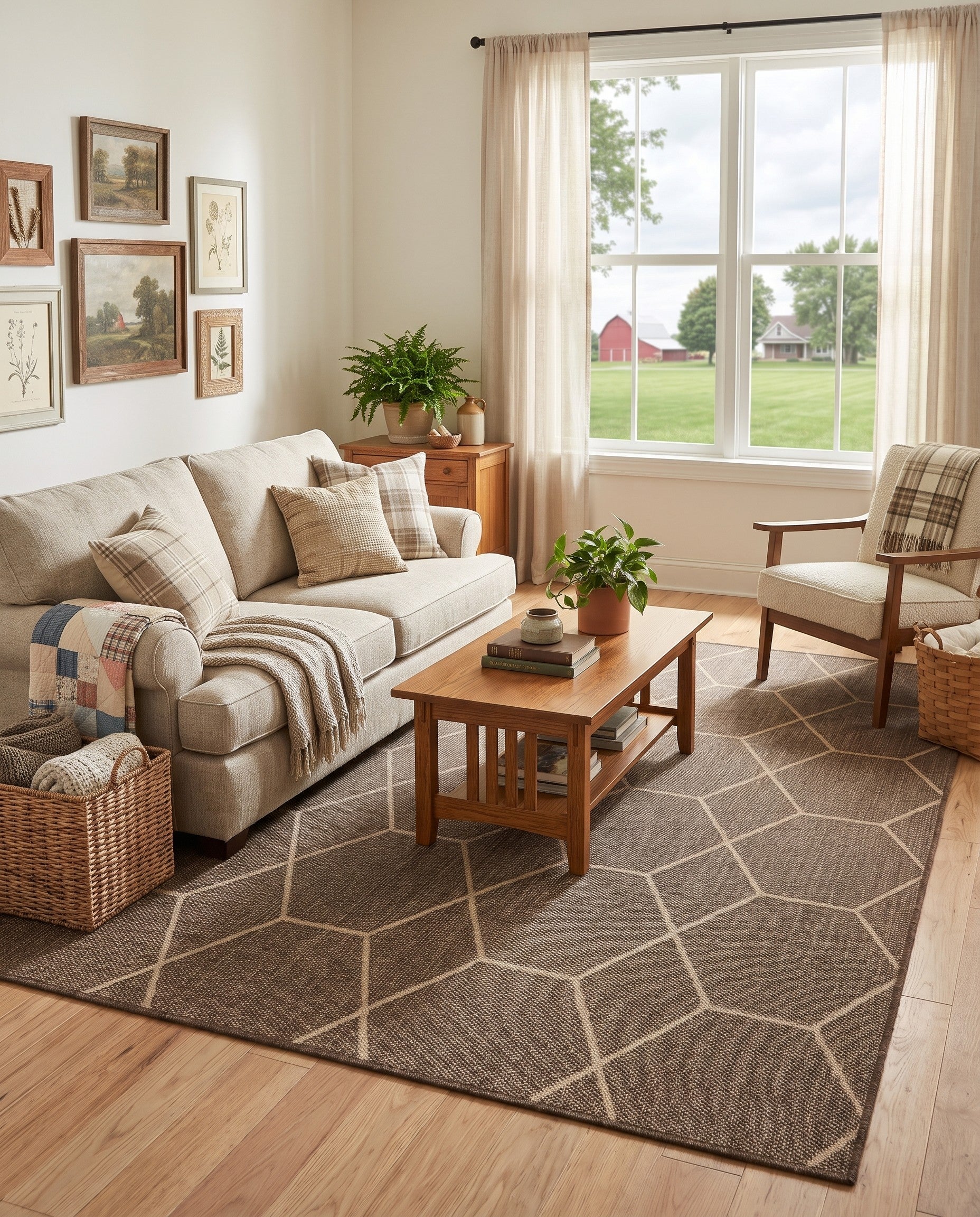 5' 3 x 8' Dunes Rug