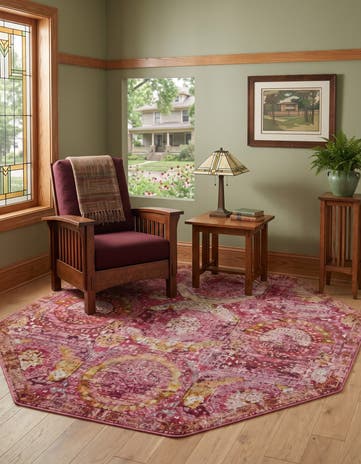 5' 3 x 5' 3 Santiago Octagon Rug