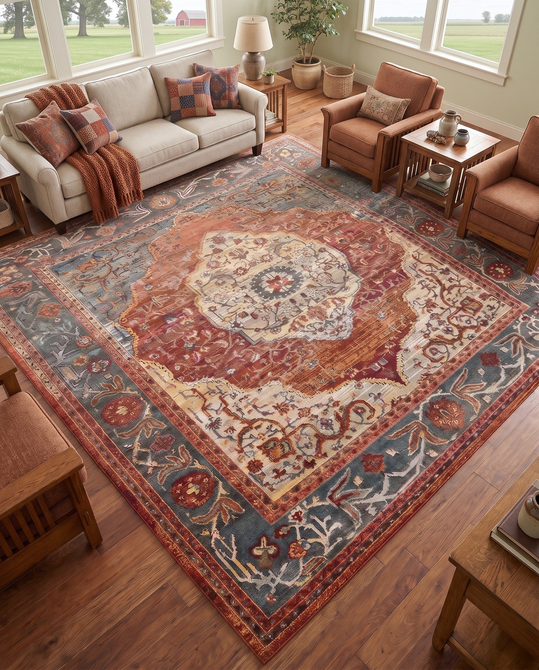 10' x 10' Santiago Square Rug