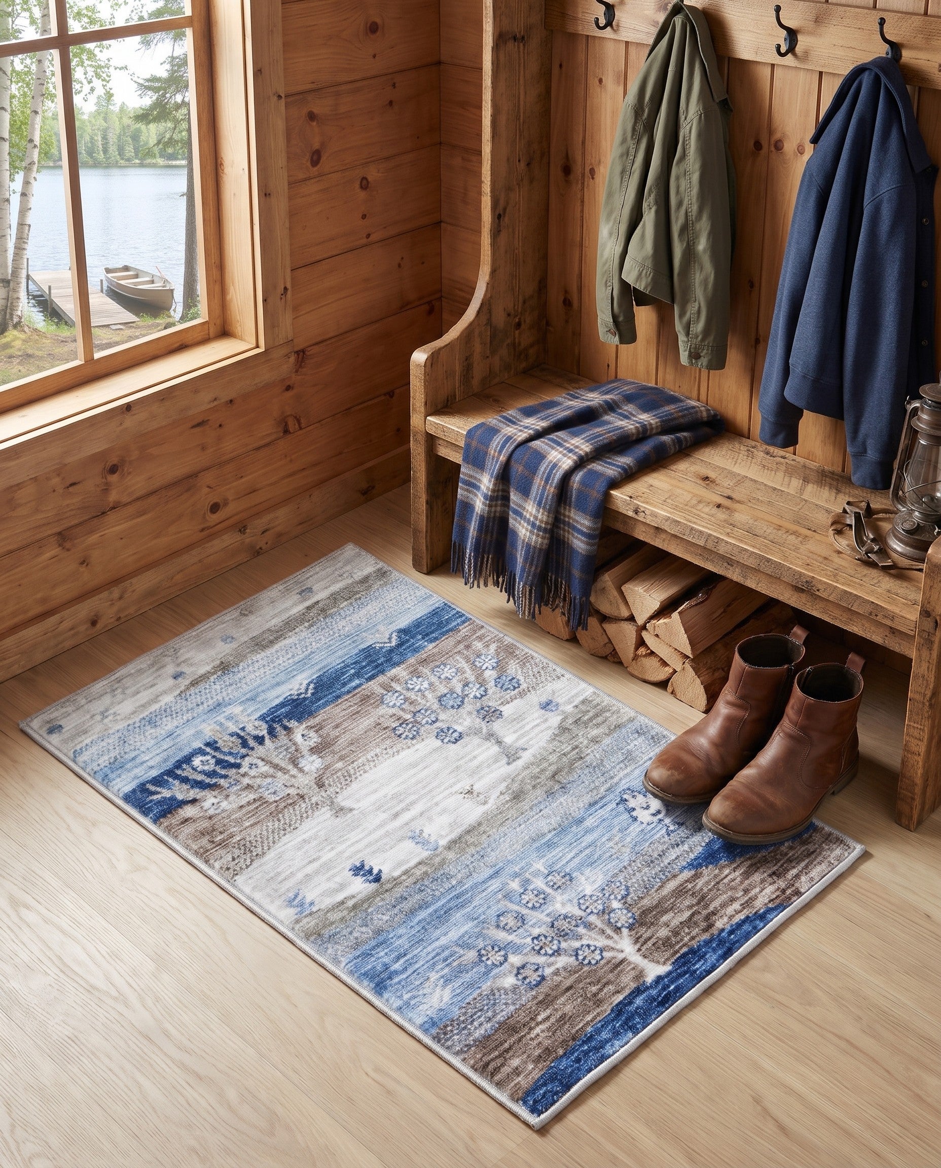 2' x 3' 1 Gabbeh Rug