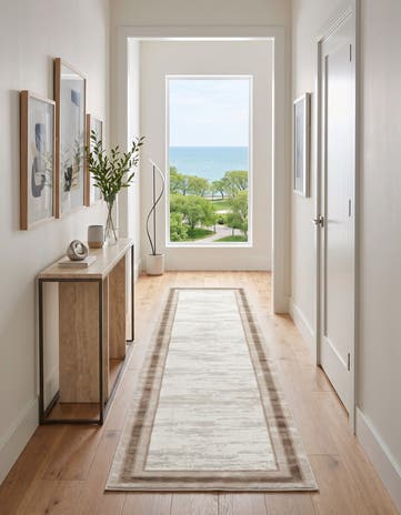 Ivory Laguna Runner Rug