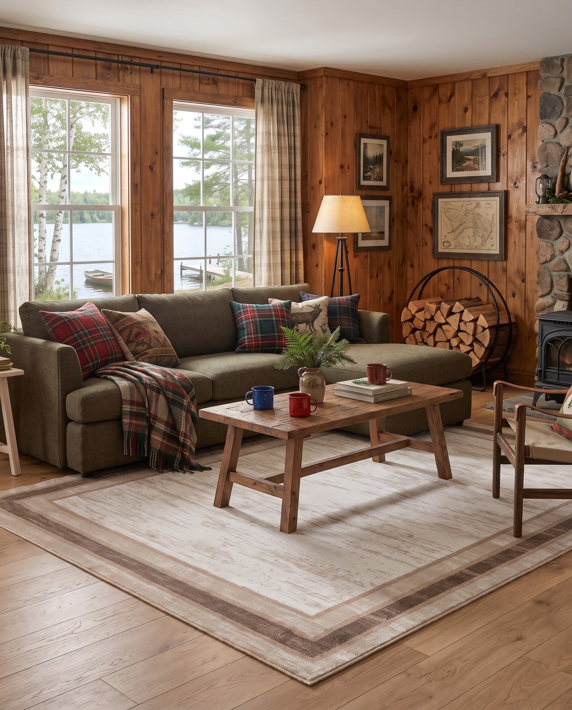 Ivory Laguna Rug