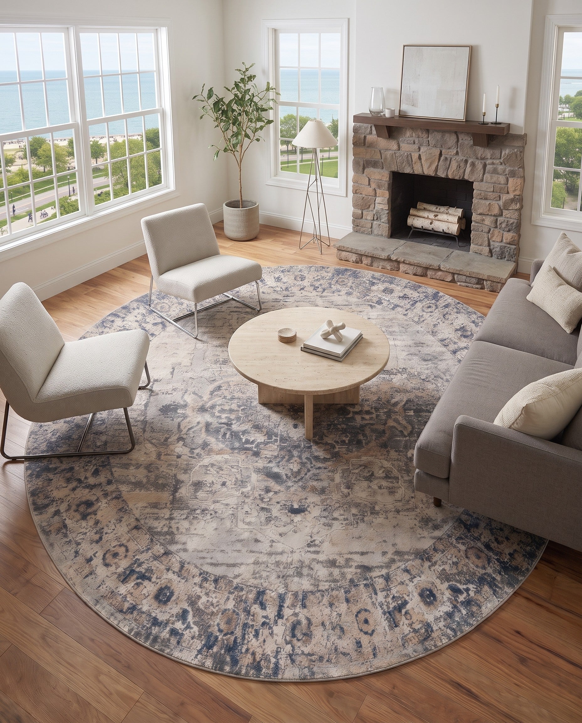 10' x 10' Oregon Round Rug