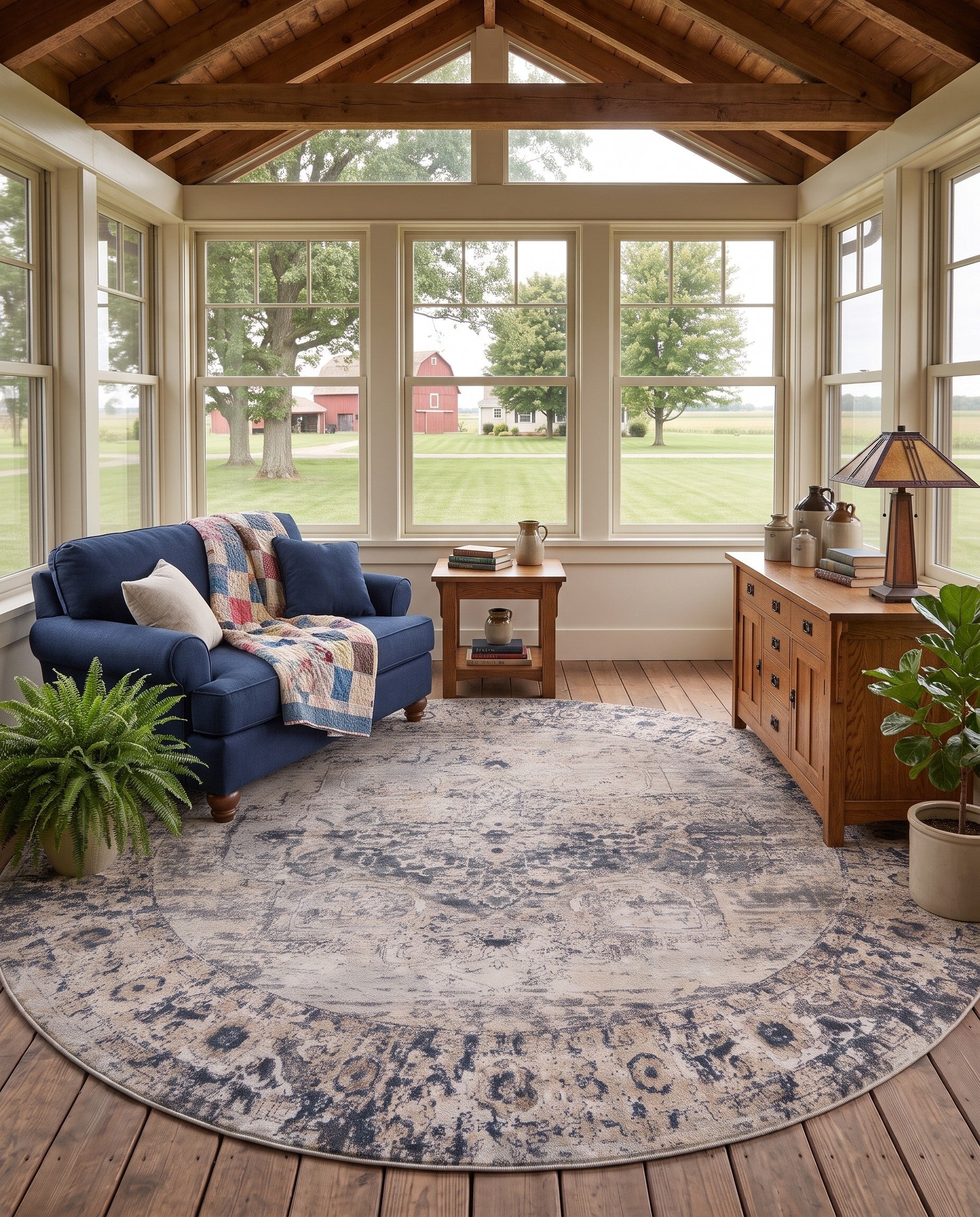 10' x 10' Oregon Round Rug