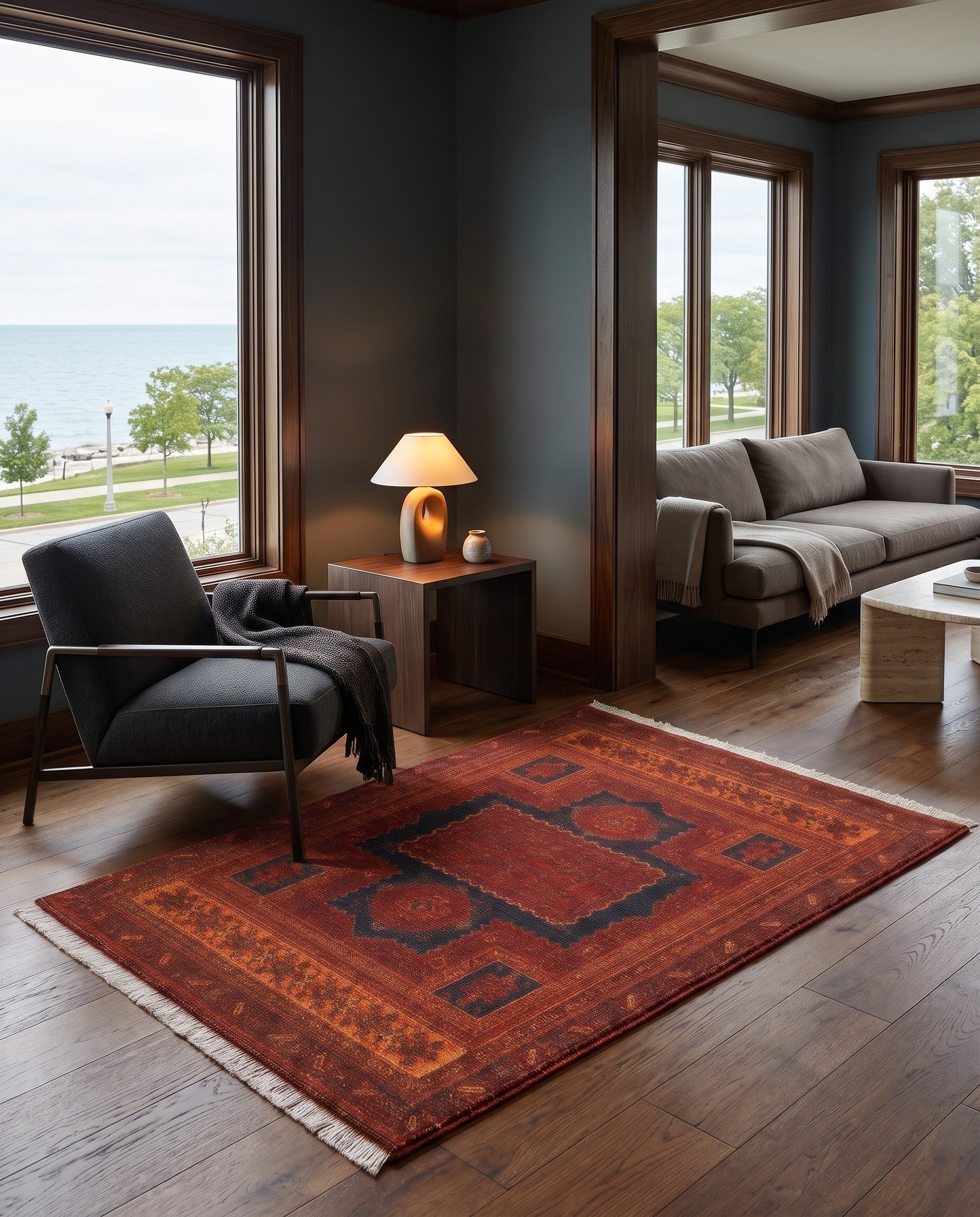 Rust Red Boutique Rug