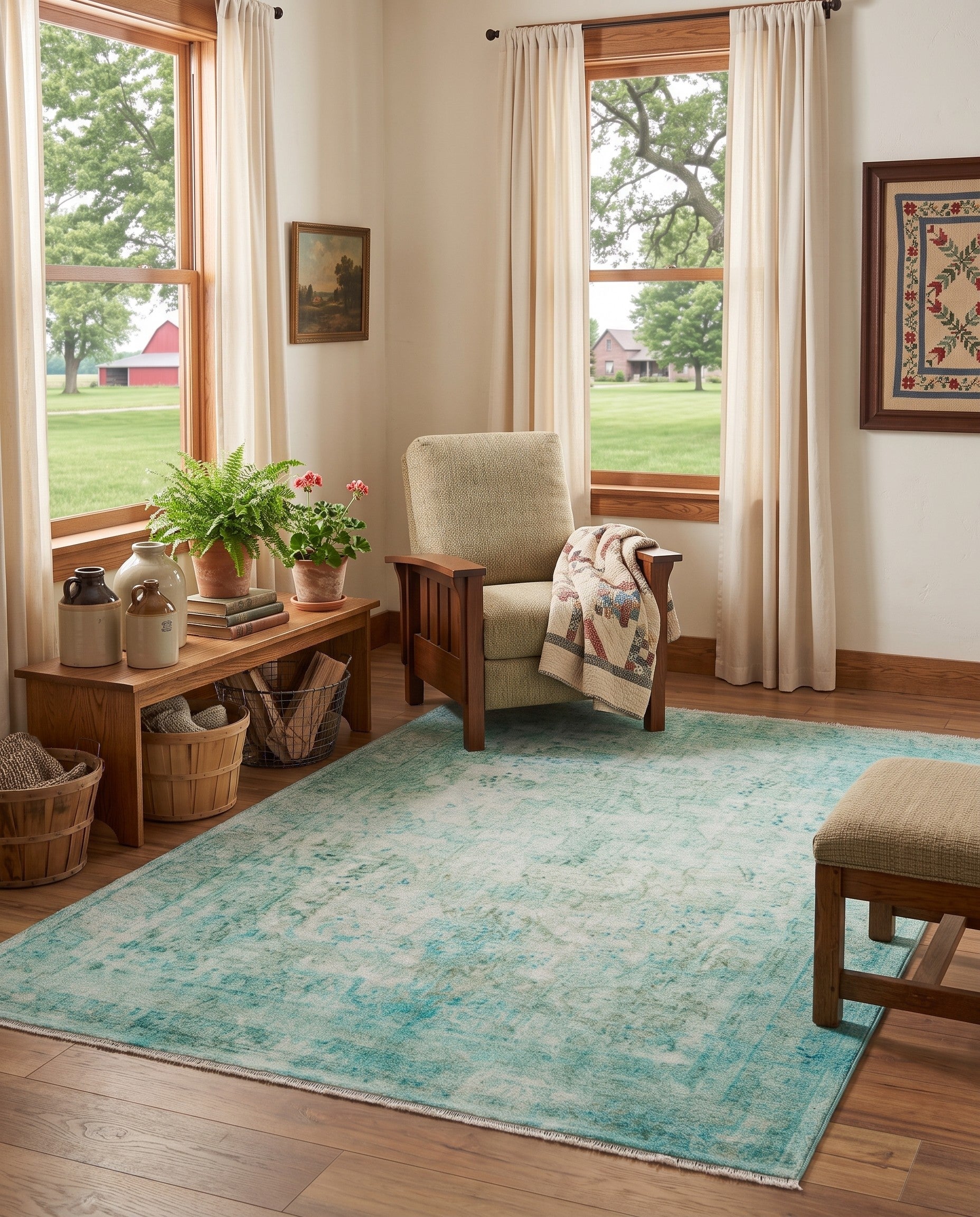Turquoise Boutique Rug
