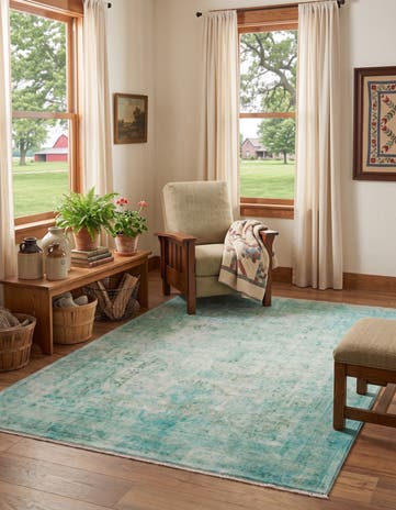 Turquoise Boutique Rug