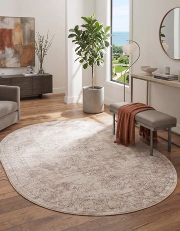 7' 10 x 10' Oregon Oval Rug