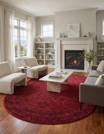 5' 3 x 8' Bokhara Oval Rug