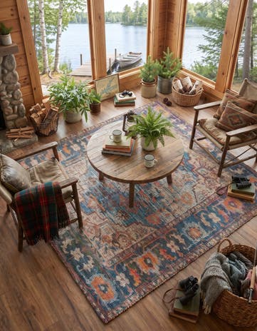 7' 10 x 7' 10 Hand Woven Chenille Jute Square Rug