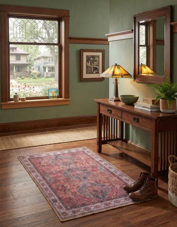 2' x 3' 1 Washable Timeless Rug