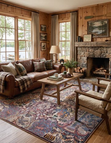7' 10 x 10' Washable Timeless Rug