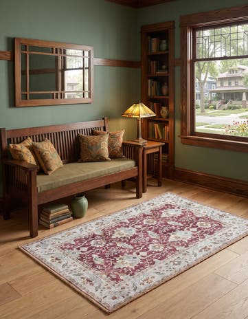2' x 3' 1 Washable Timeless Rug