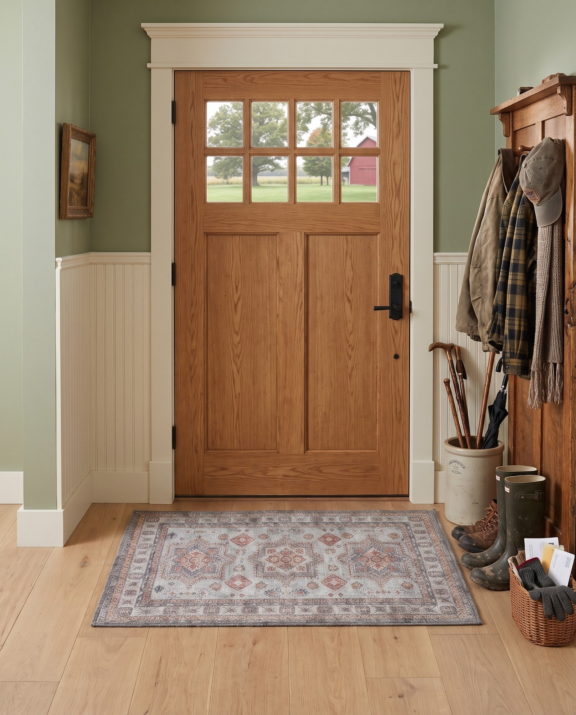 2' x 3' 1 Washable Timeless Rug