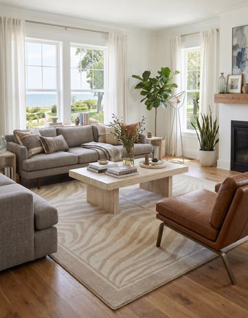 10' x 10' Savannah Square Rug