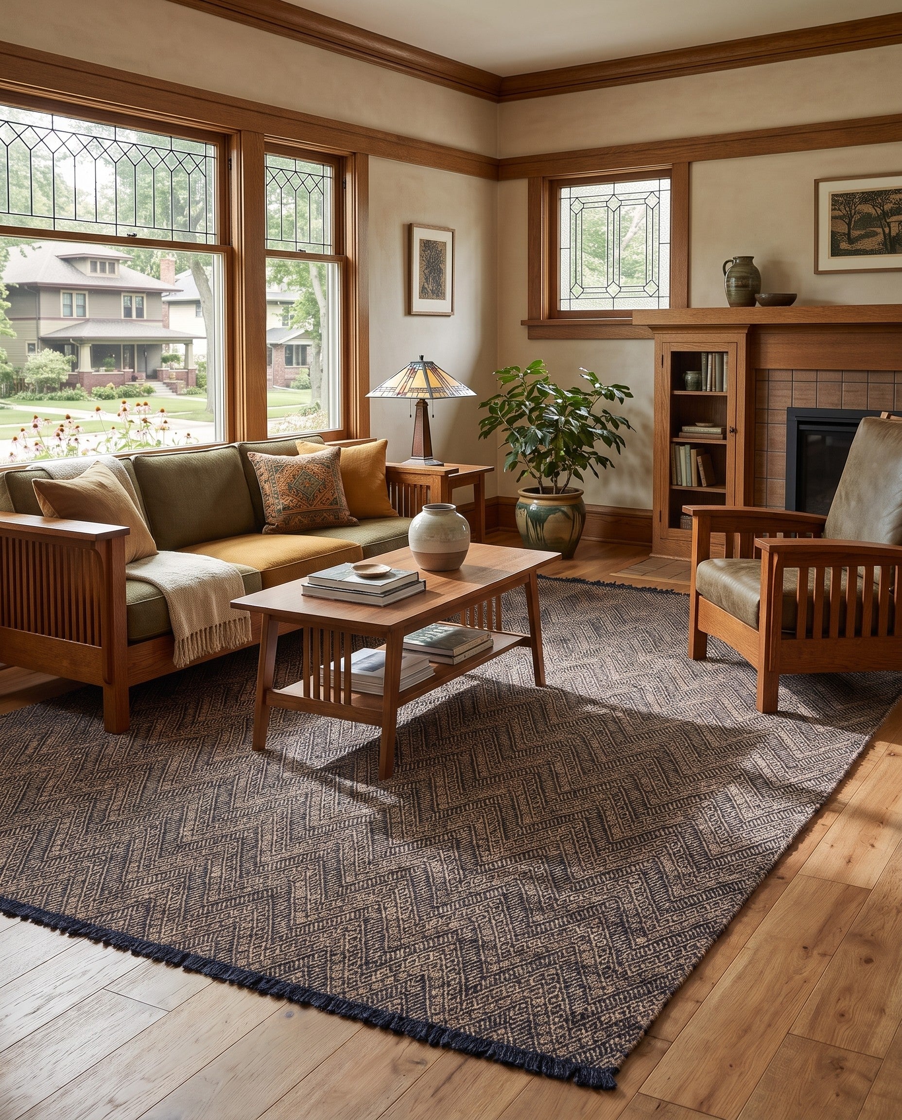 10' x 14' 1 Handmade Braided Jute Corbin Rug