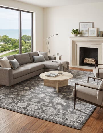 Gray Boston Rug