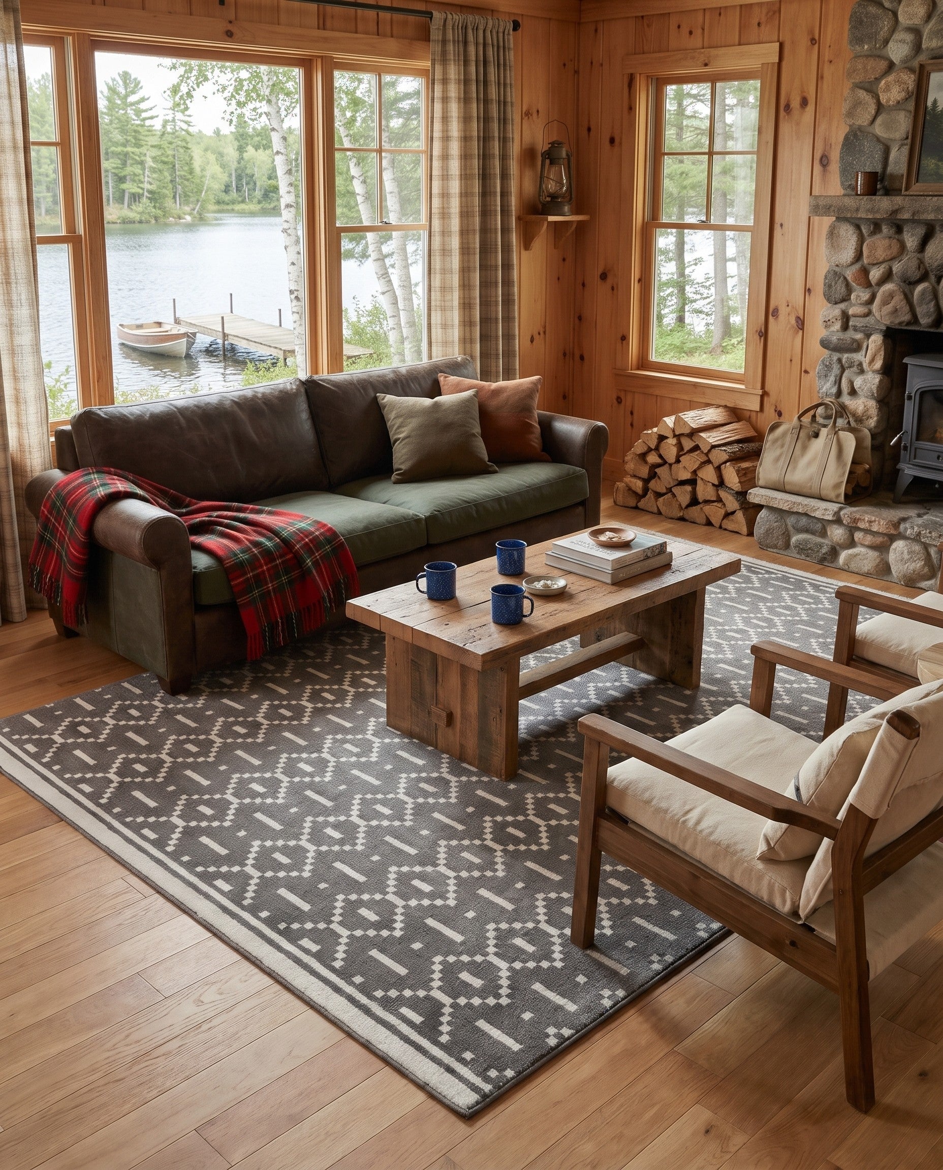 Gray Oslo Rug