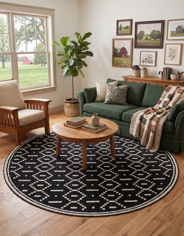 7' 10 x 7' 10 Oslo Round Rug