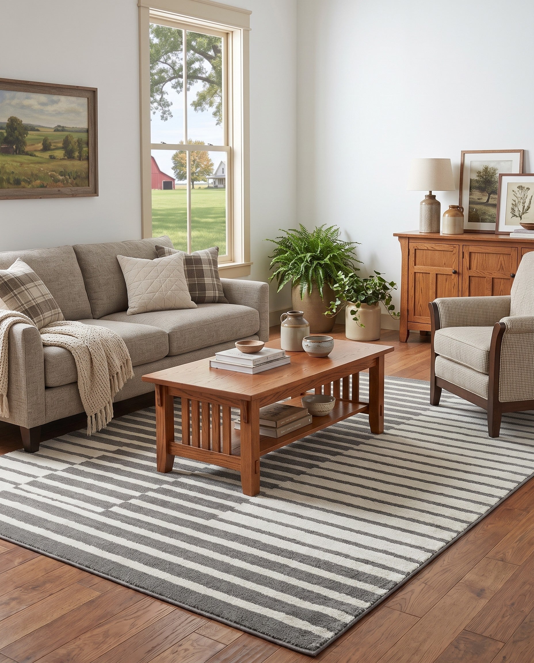 Gray Oslo Rug