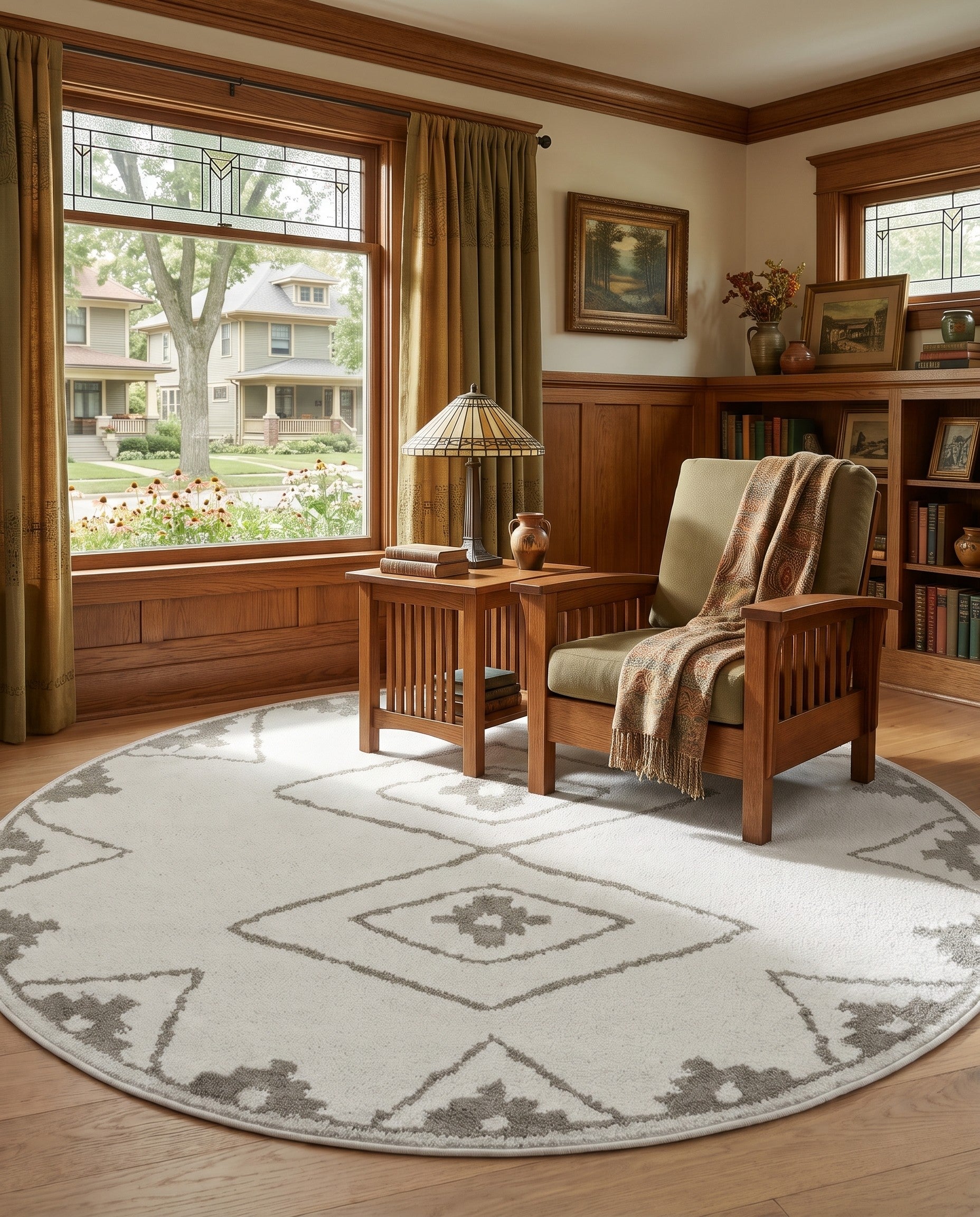 5' x 5' Oslo Round Rug