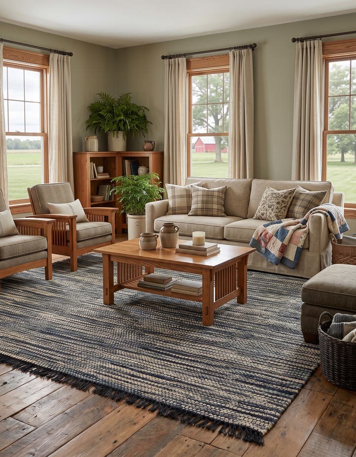 7' 10 x 10' Hand Woven Chunky Jute Rug