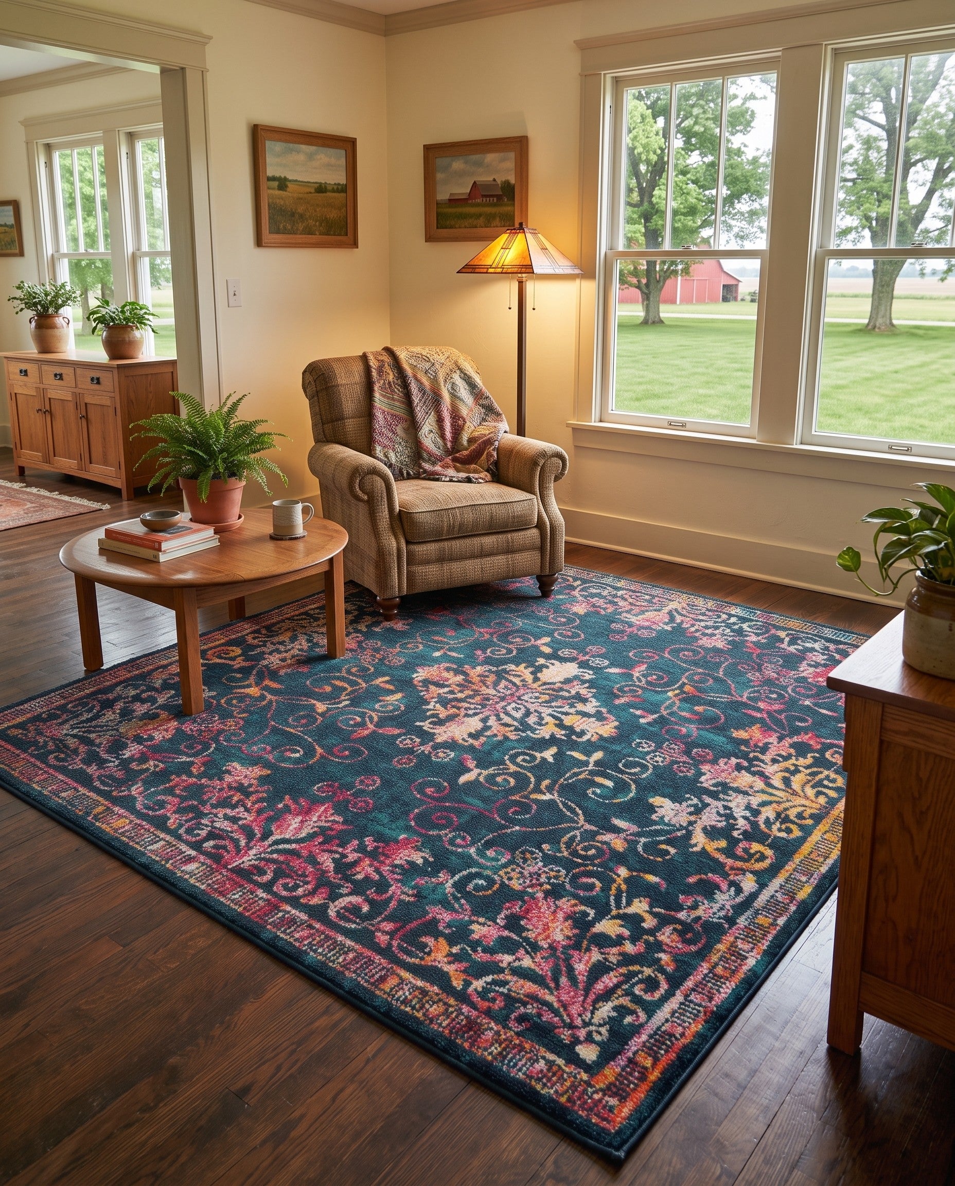 7' 10 x 7' 10 Madeline Square Rug